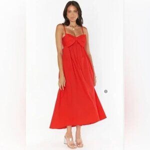 knee length dresses for ladies Mia Midi Dress ~ Painterly Meadows – Show Me Your Mumu